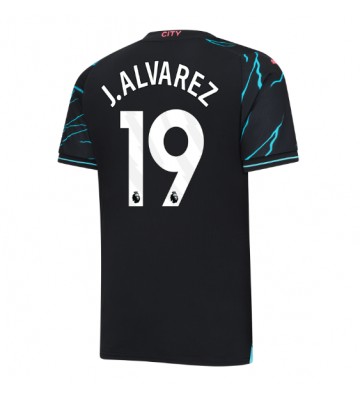 Manchester City Julian Alvarez #19 Tredje trøje 2023-24 Kort ærmer